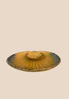 Sunlit Seashell Platter