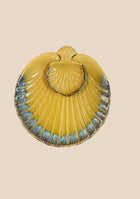 Sunlit Seashell Platter