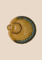 Sunlit Seashell Platter