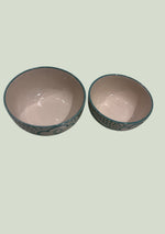 Aquamarine Mandala Bowls set