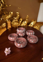 Coral Glow Handcrafted Tea Light Diya