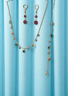 Iridescent Gem Charm Set