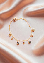 Iridescent Gem Charm Set