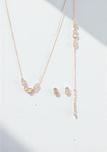 Infinity Bloom Pendant & Bracelet Set