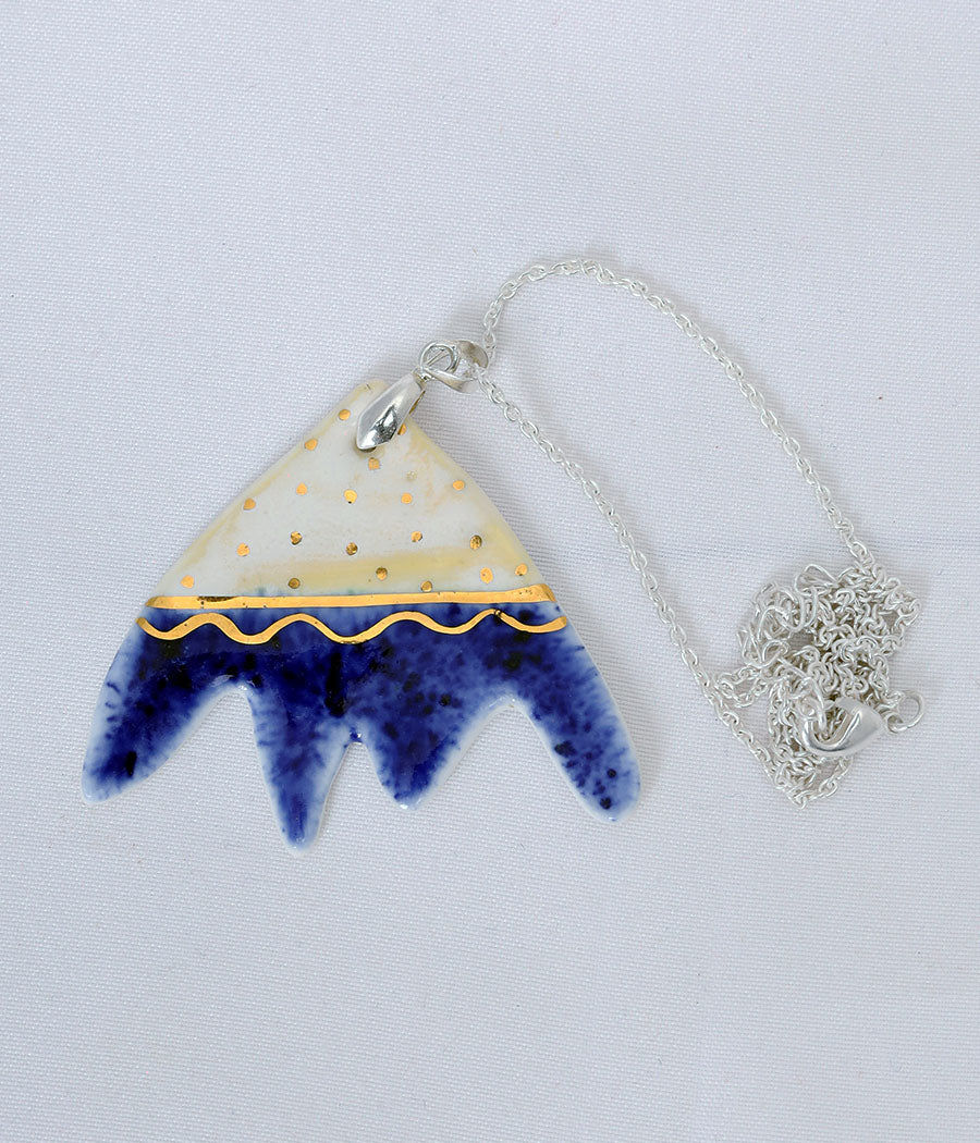 Butterfly Earrings with Fish Pendant Set