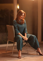 Peacock Haze Co-Ord Set
