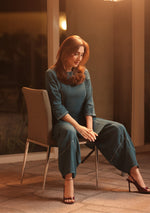 Peacock Haze Co-Ord Set