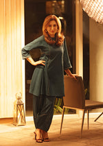 Peacock Haze Co-Ord Set