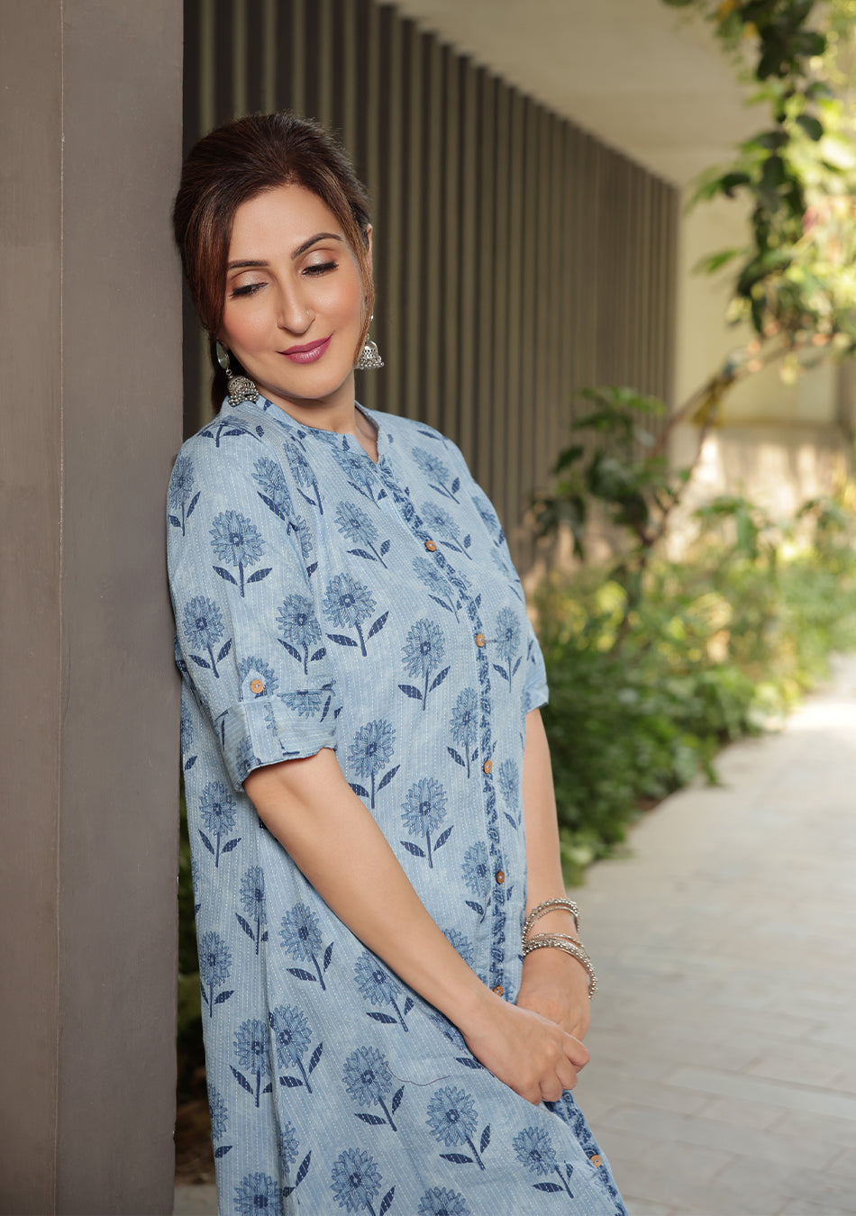 Ammanya SANJH SKY KURTA