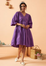 Lilac Dream Puff Dress