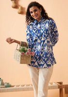 Indigo wave top