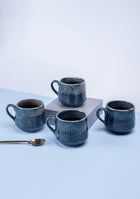 Gnatcatcher Blue Ceramic Mugs Set - Handcrafted