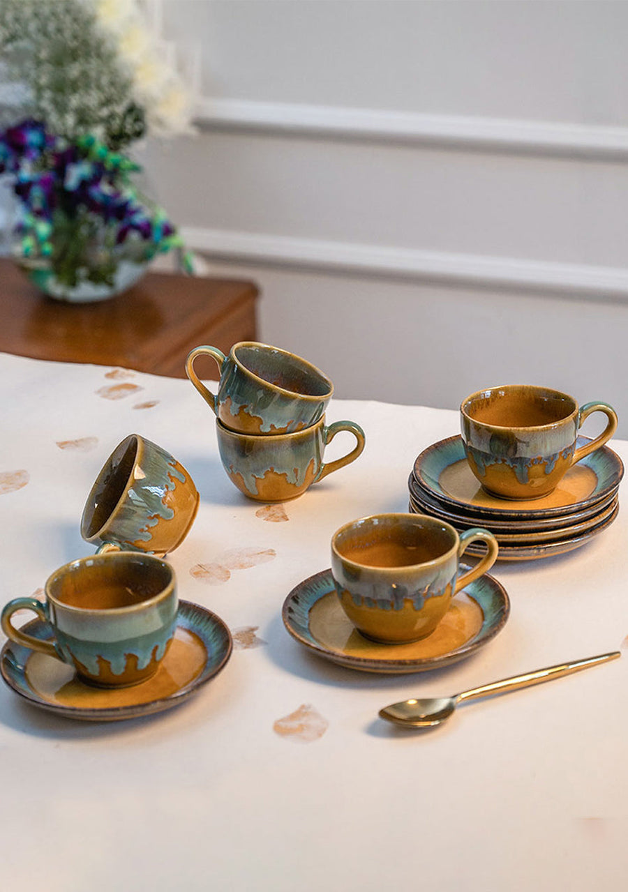 Great Bustard Tea Cups - Handcrafted