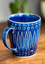 Swallow Azure Mugs - Handcrafted