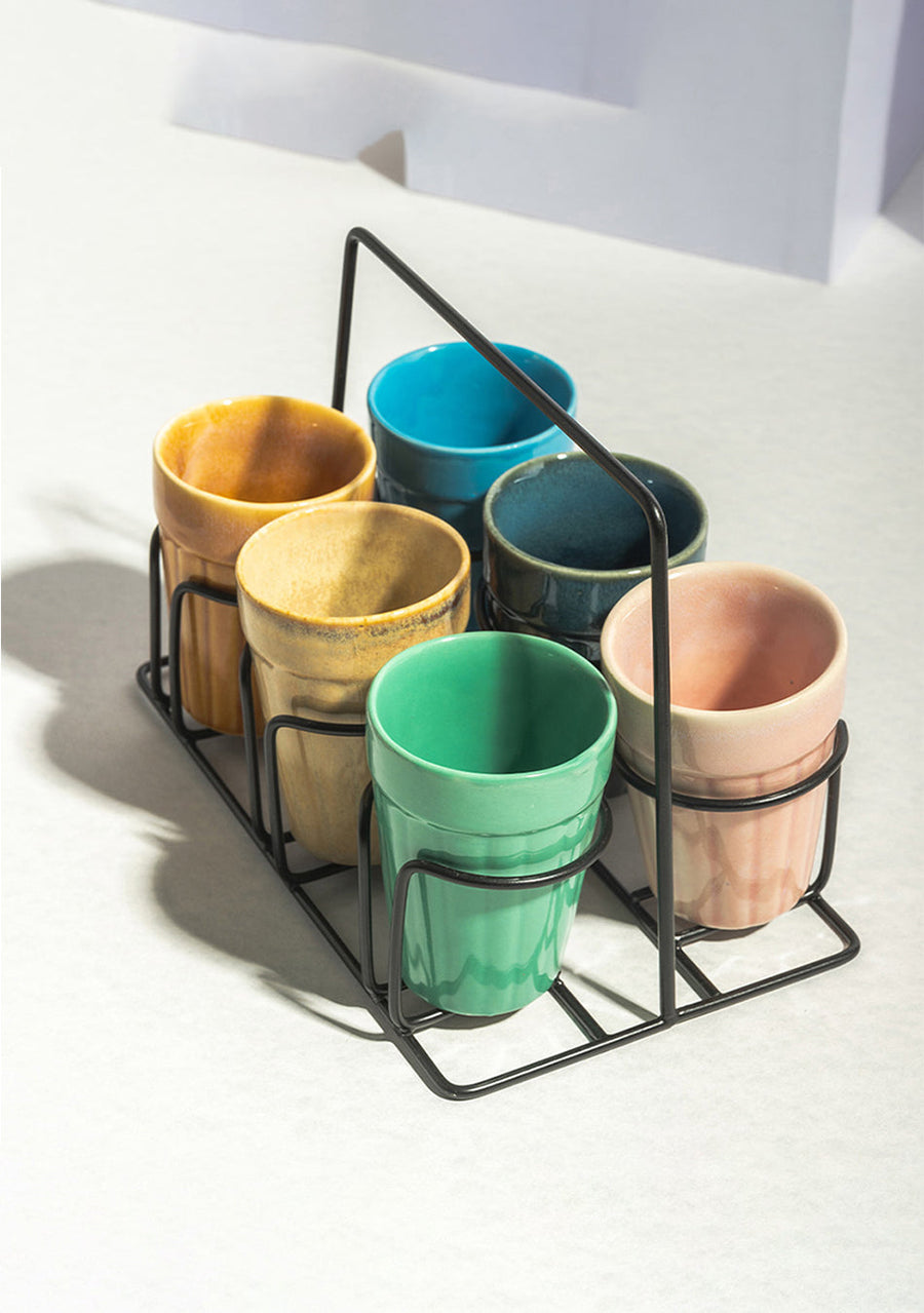 Tapri Chai Kulhar - Set of 6 - Handcrafted
