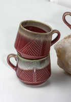 Maroon Oriole Mugs - Handcrafted