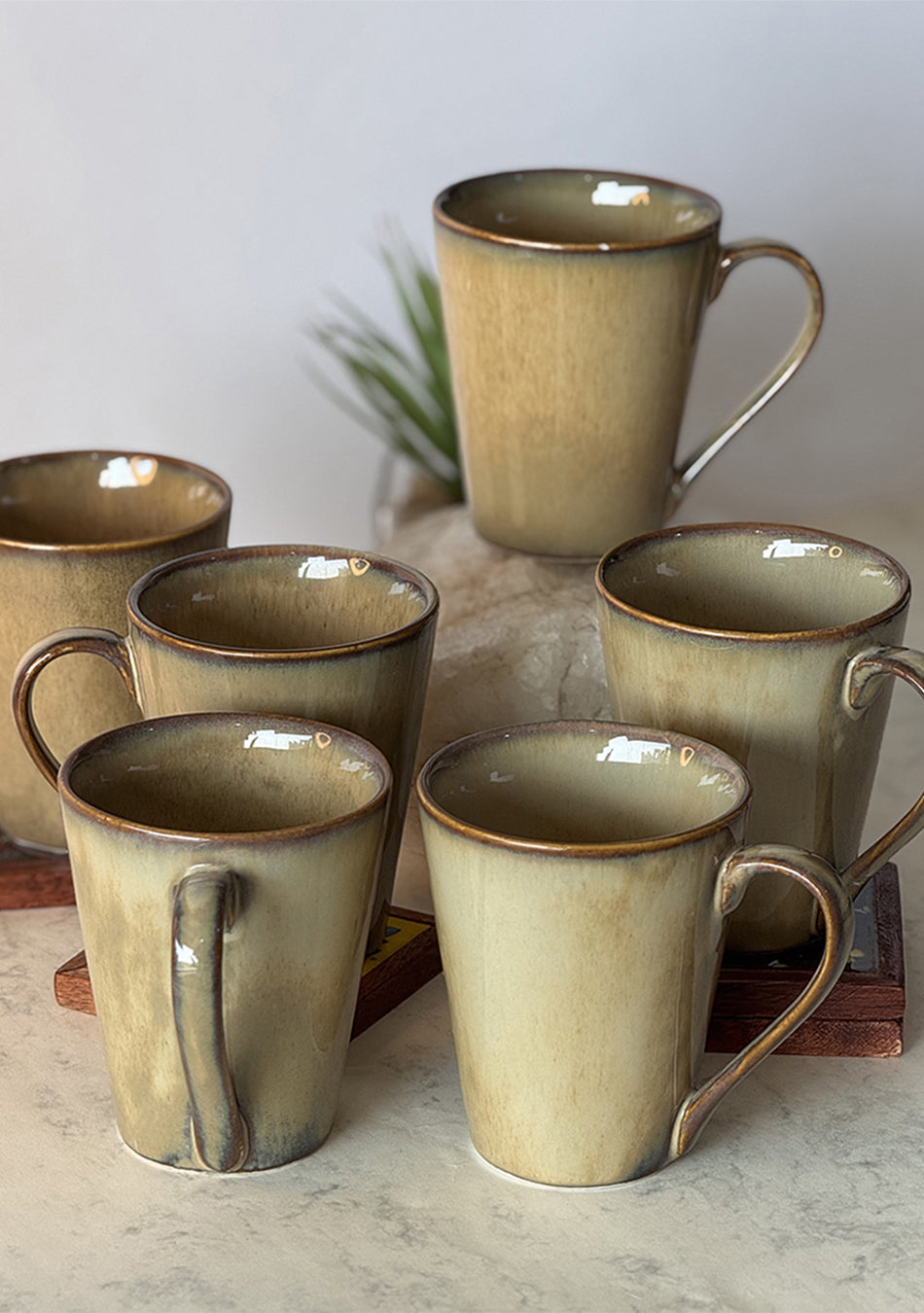 Golden Finch Mugs - Handcrafted
