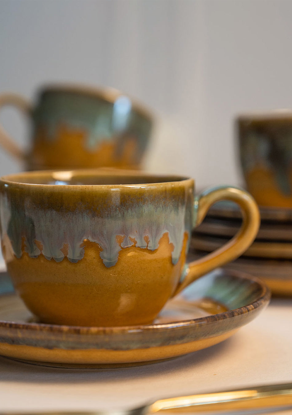 Great Bustard Tea Cups - Handcrafted