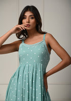 Ocean Breeze Voile Dress