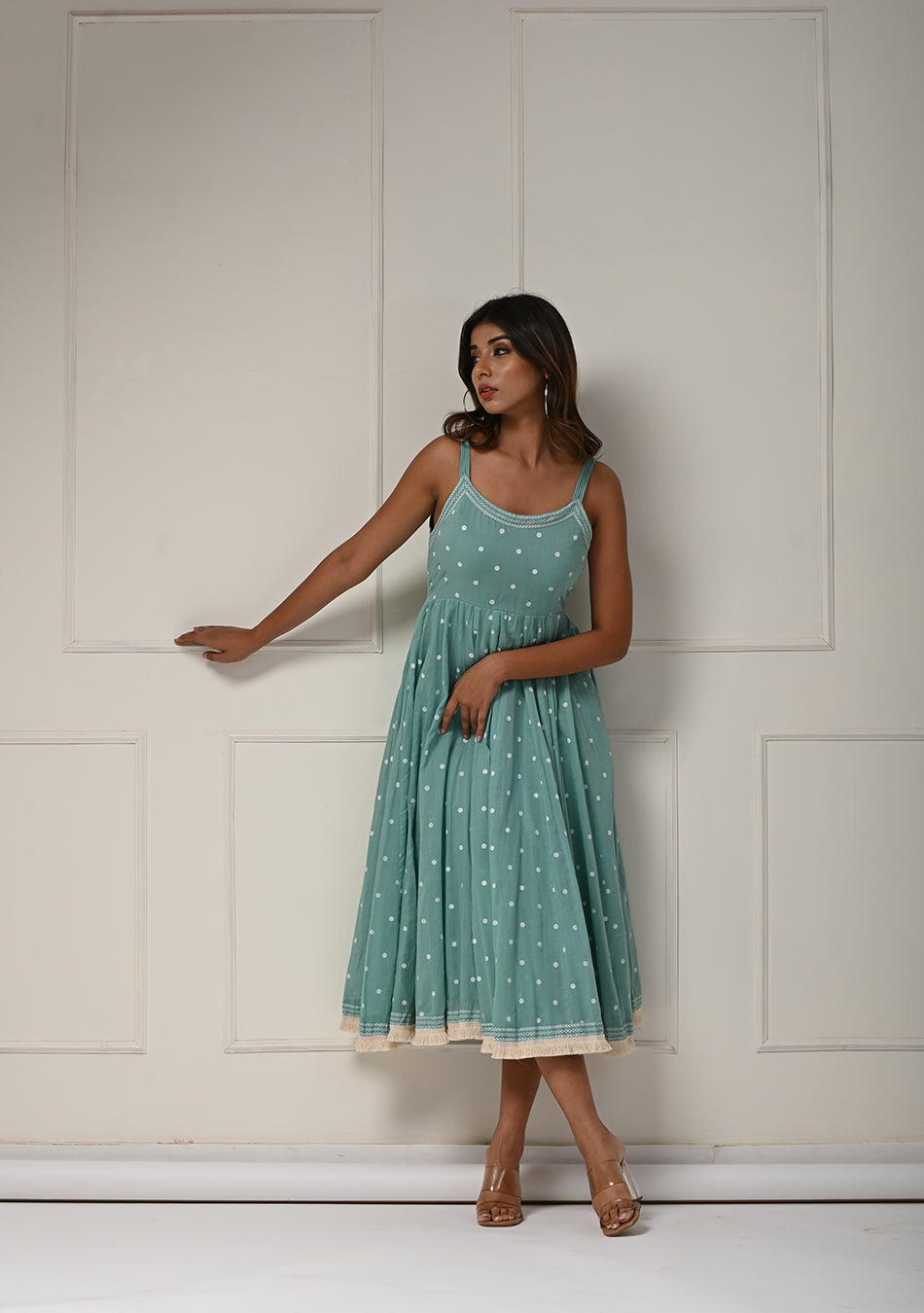 Ammanya Ocean Breeze Voile Dress