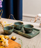 Jade Boat Ceramic Bowls & Platter