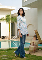 Blue Blossom Top