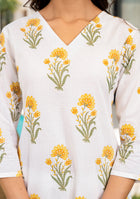 Sunflower A-Line Kurta