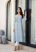 Azure Blossom Kurta