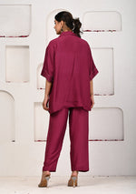 Scarlet Ruby Bandhej Co-ord Set
