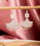 Tourmaline Chandbali Inspired Earrings
