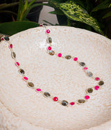 Ruby & Labradorite Necklace