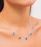 Blue Chalcedony Necklace