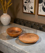Daffodil Wooden Serving  Bowl & Platter