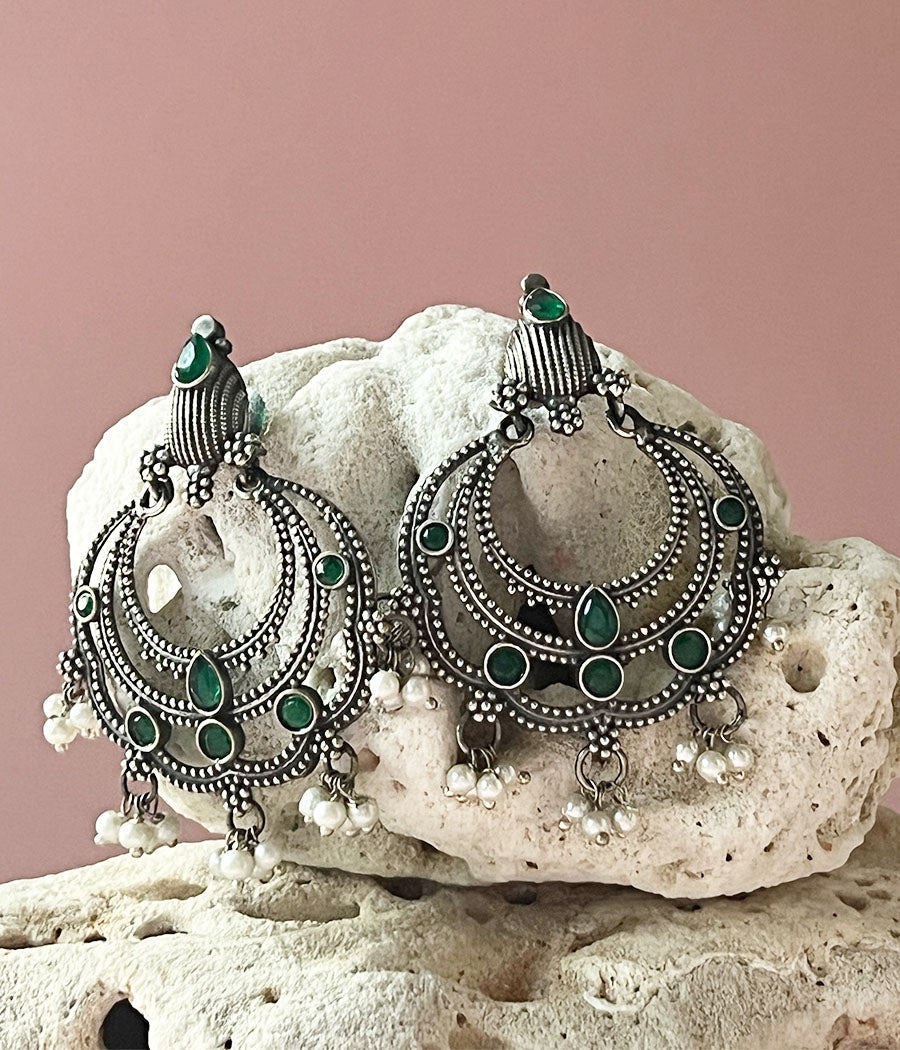 JADE PEARL ELEGANCE DANGLER