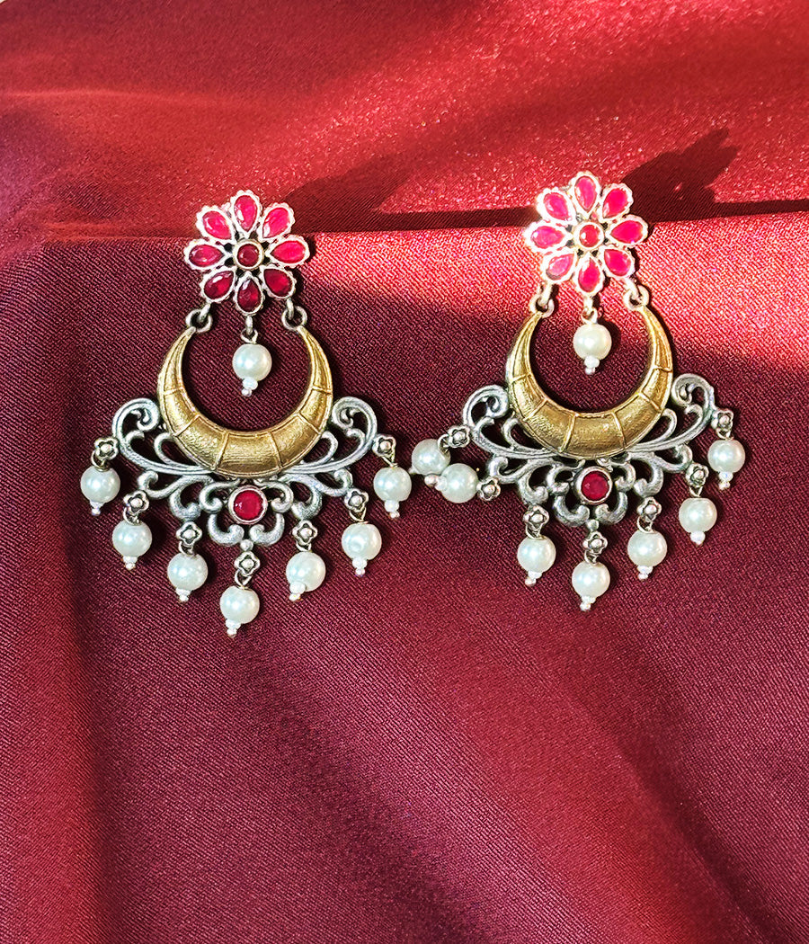 Lunar Red Bloom Dangler