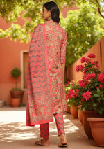 Pastel Flora Angrakha Set
