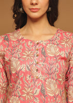 Rosewood Whispers Kurta