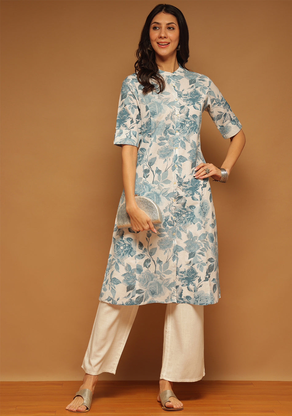 Ammanya Frosted Petals Kurta