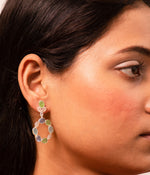 Nature's Enigma 3-Gem Earrings