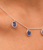 Blue Chalcedony Necklace