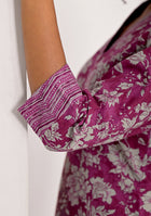 Purple Pink Kurta Pant Set