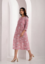 Blush Floral Long Dress