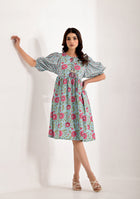 Baby Blue Bloom Dress