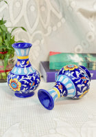 Blue Pottery Blue Genie Vase