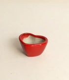 Small Heart Shaped Ceramic Planter