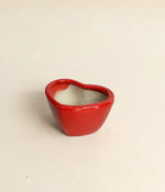 Small Heart Shaped Ceramic Planter