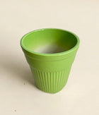Tall Green Ceramic Planter
