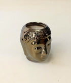 Resting Buddha Face Ceramic Pot