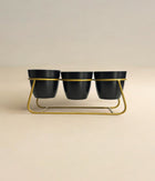 Desktop Pot Trio