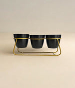 Desktop Pot Trio
